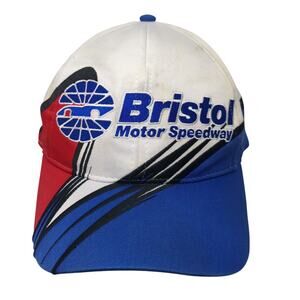 Bristol Motor Speedway Snapback Hat Multicolor One Size Adjustable Embroidered
